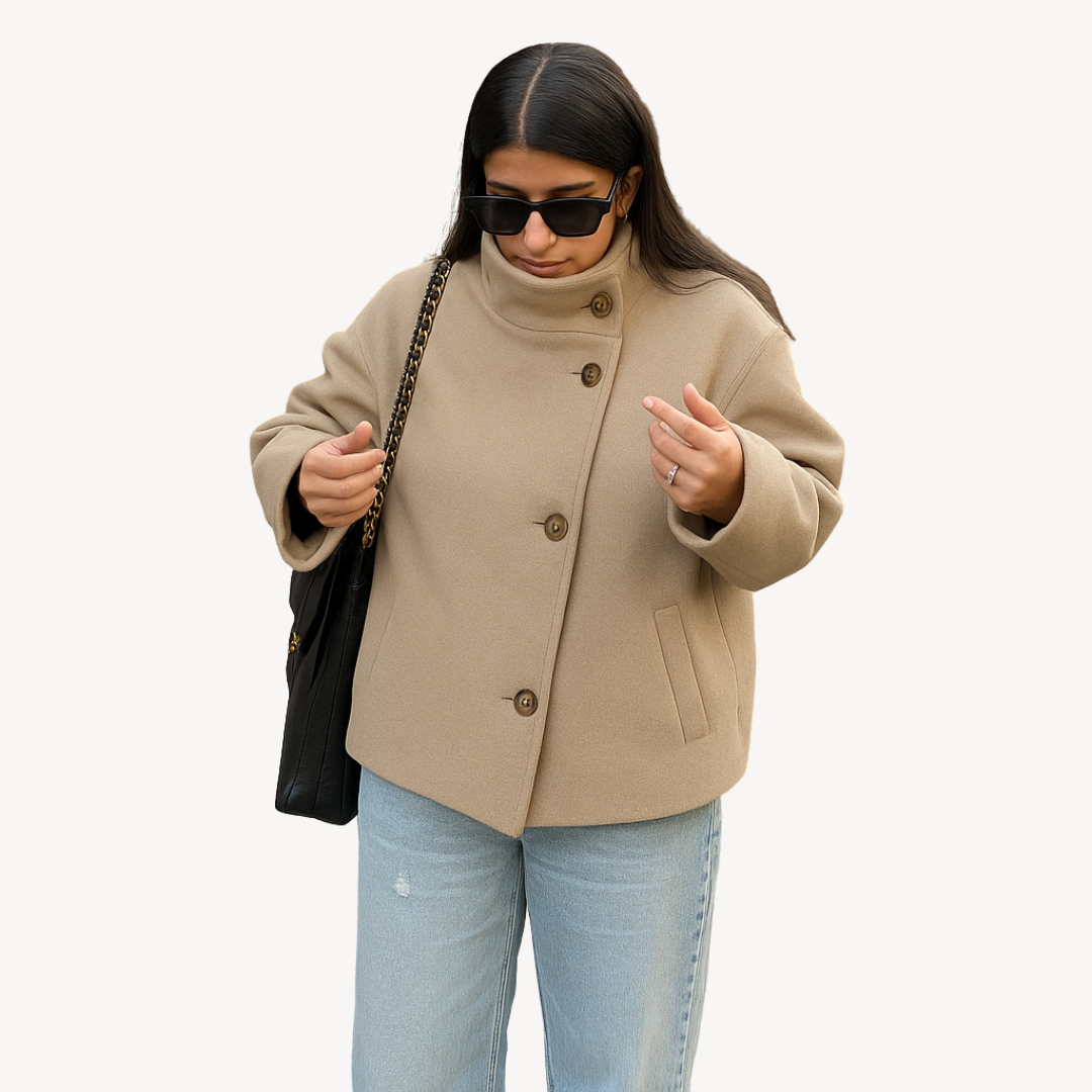 Women's Button Coat | Loravelle