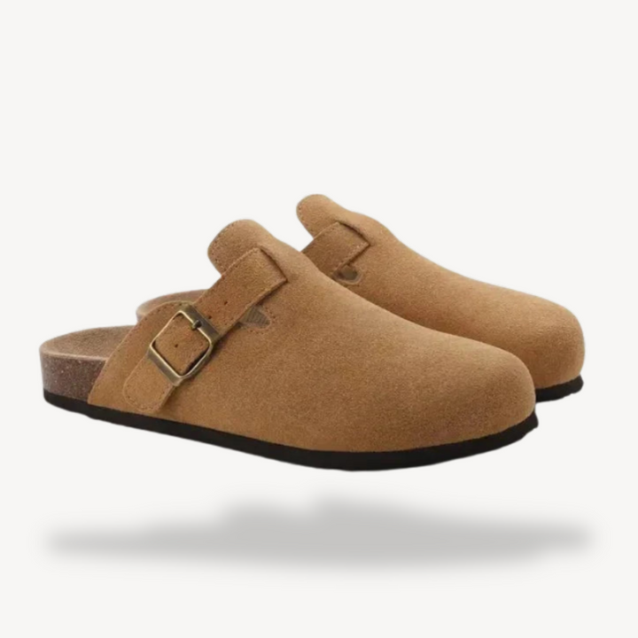 Orthopedic Buckle Mules for Men | Loravelle