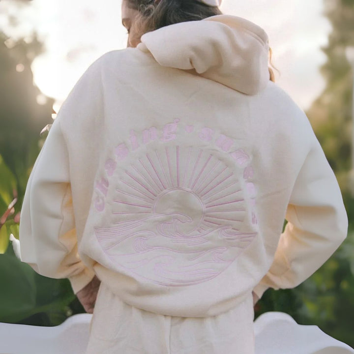 Hoodie with Graphic Print Women | Loravelle