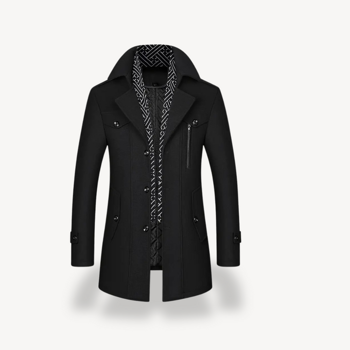 Winter Wool Coat Men | Loravelle