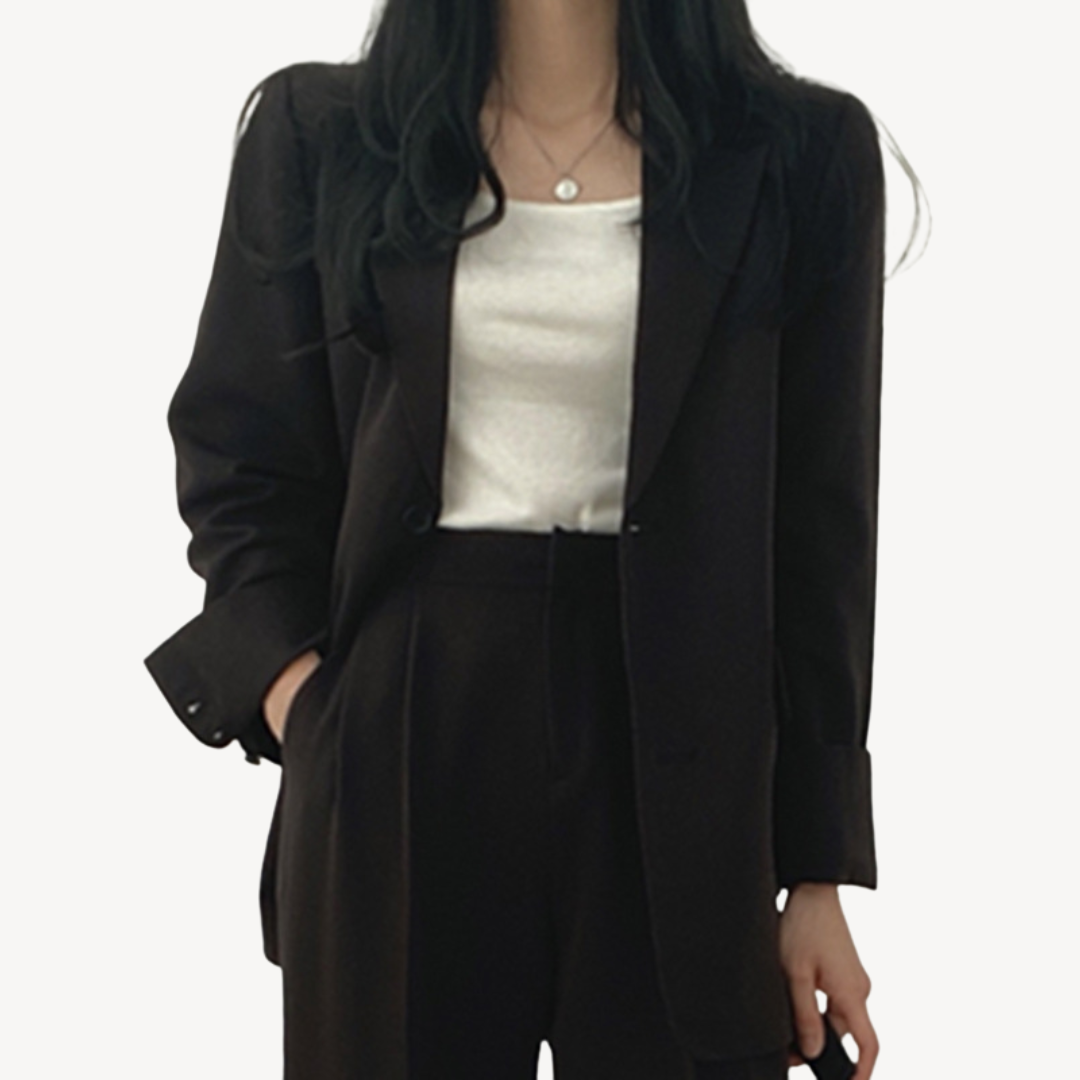 Blazer Pants Suit Set Women | Loravelle