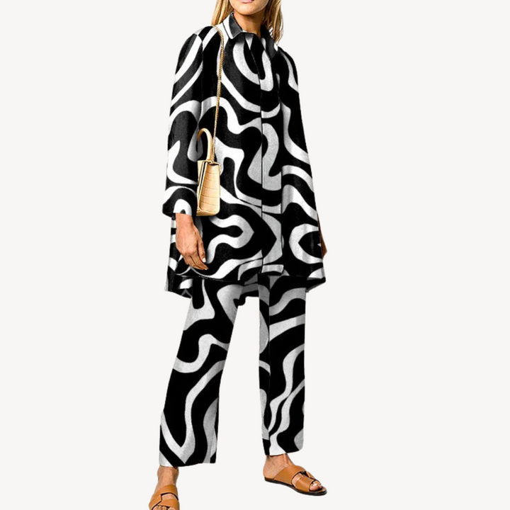Abstract Print Co-ord Set | Loravelle