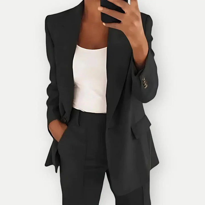 Suit Blazer Pants Set Women | Loravelle