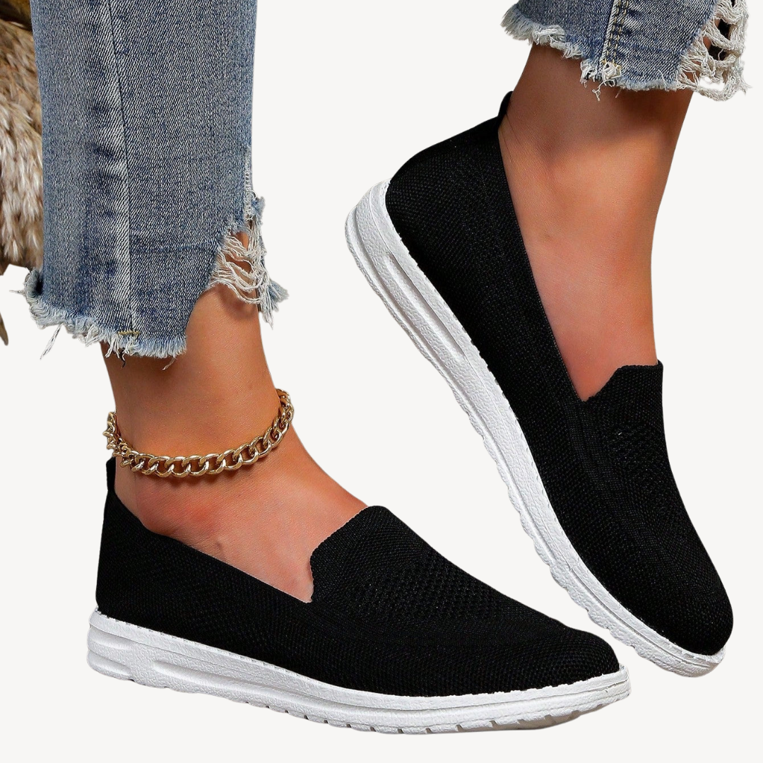 Women’s Orthopedic Slip-On Knit Sneakers | Loravelle