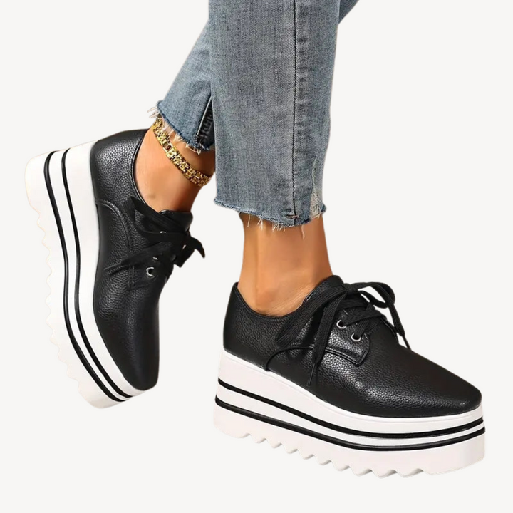 Women’s Orthopedic Platform Oxfords | Loravelle