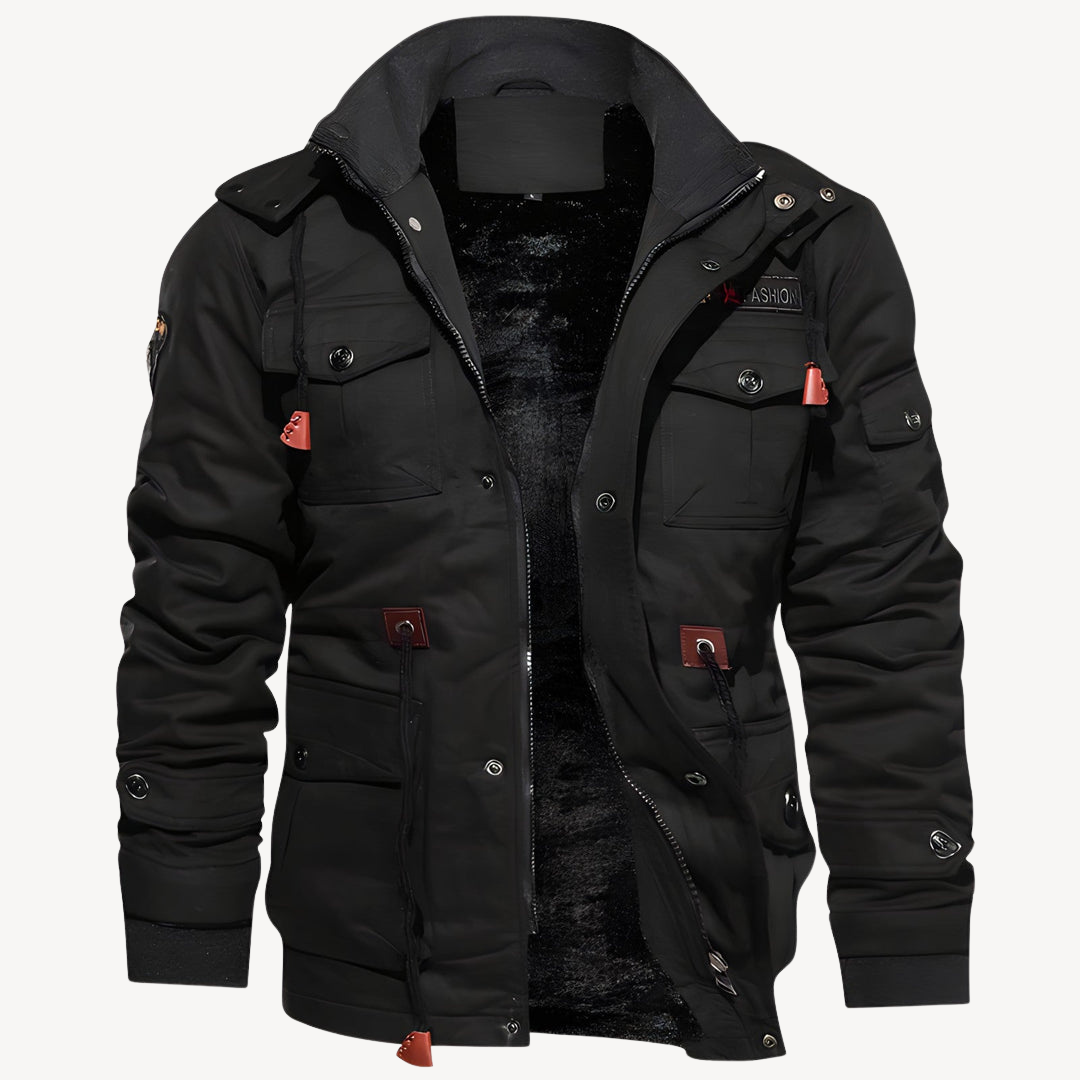 Men's Fleece Lined Jacket | Loravelle