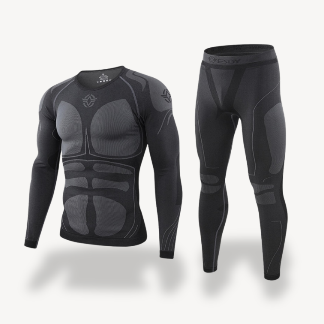 Men's Compression Workout Shirt & Leggings Set | Loravelle
