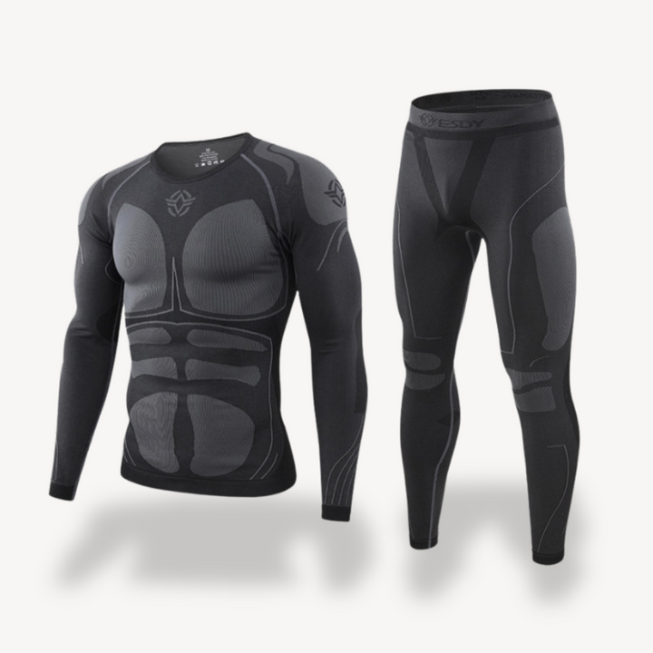 Men's Compression Workout Shirt & Leggings Set | Loravelle