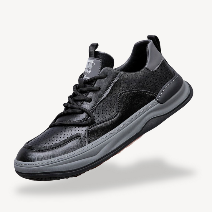 Orthopedic Men's Leather Sneakers | Loravelle