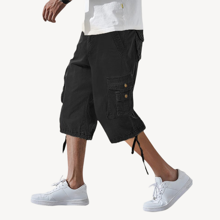 Men's Cargo Capri Shorts | Loravelle