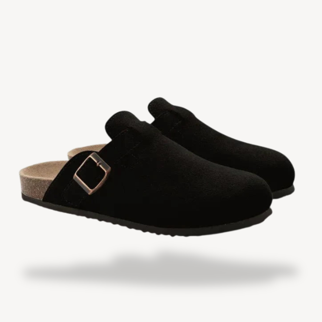 Orthopedic Buckle Mules for Men | Loravelle