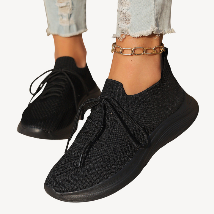 Women's Knit Orthopedic Athletic Sneakers | Loravelle