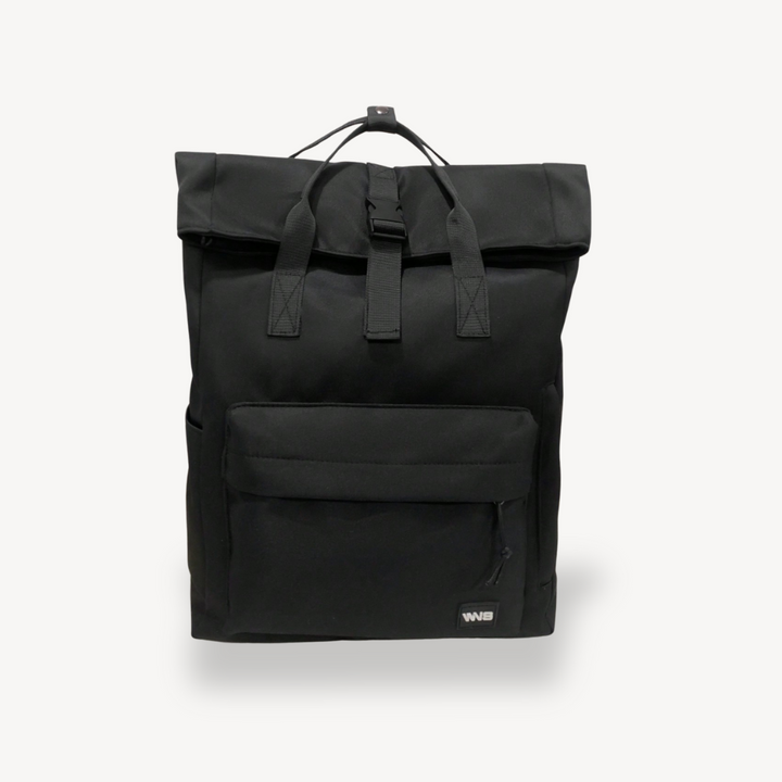Women's Polyester Roll Top Backpack | Loravelle