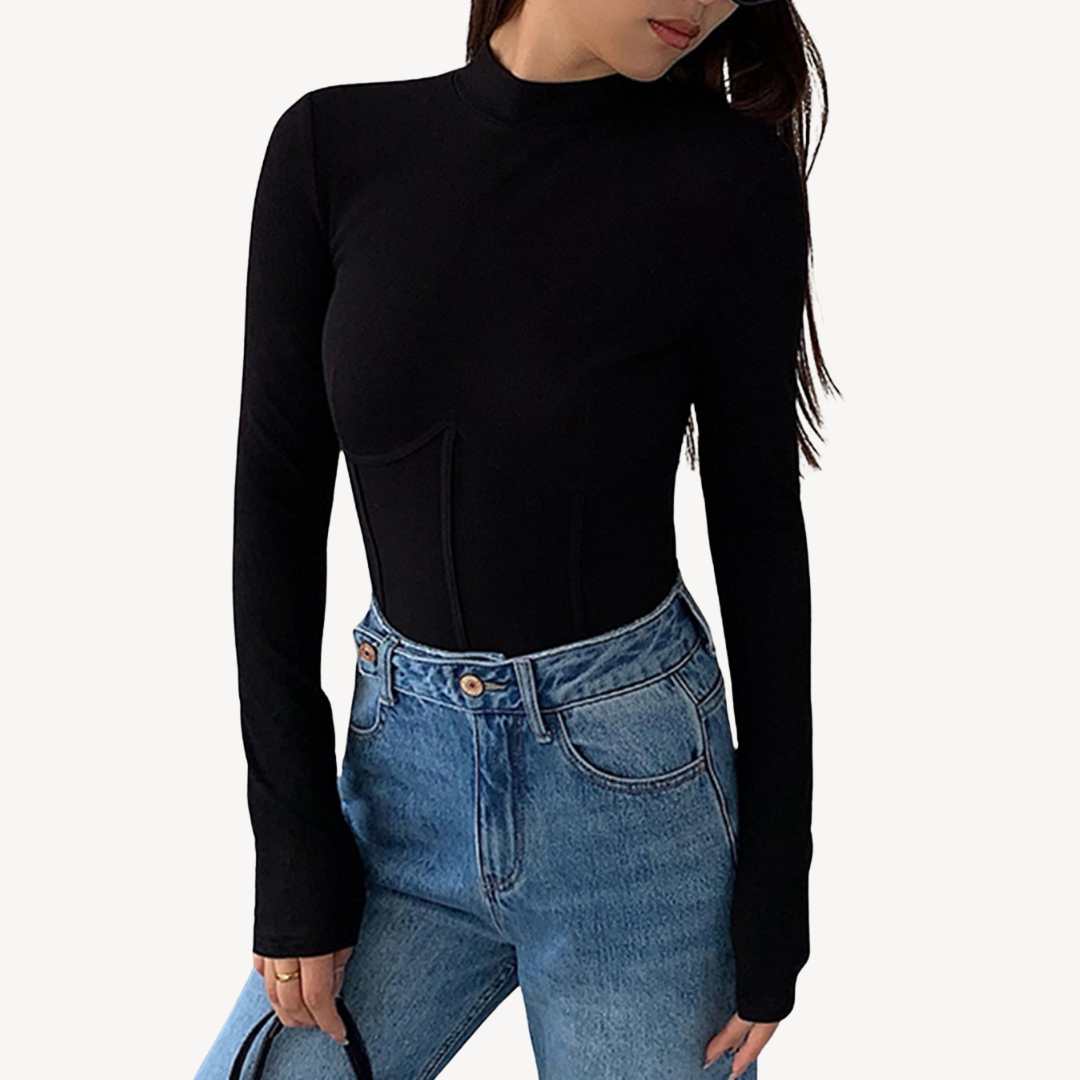 Ribbed Corset Top for Women | Loravelle