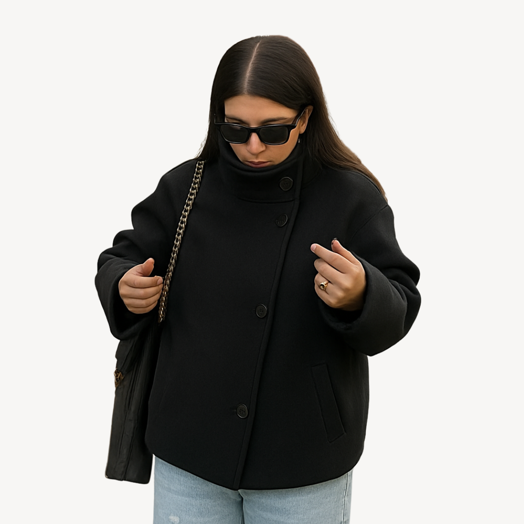 Women's Button Coat | Loravelle