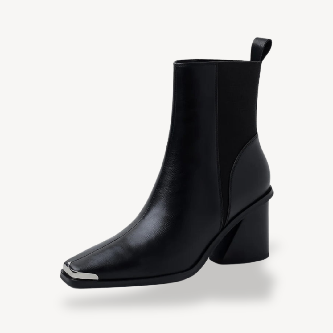 Orthopedic High Heel Ankle Boots | Loravelle