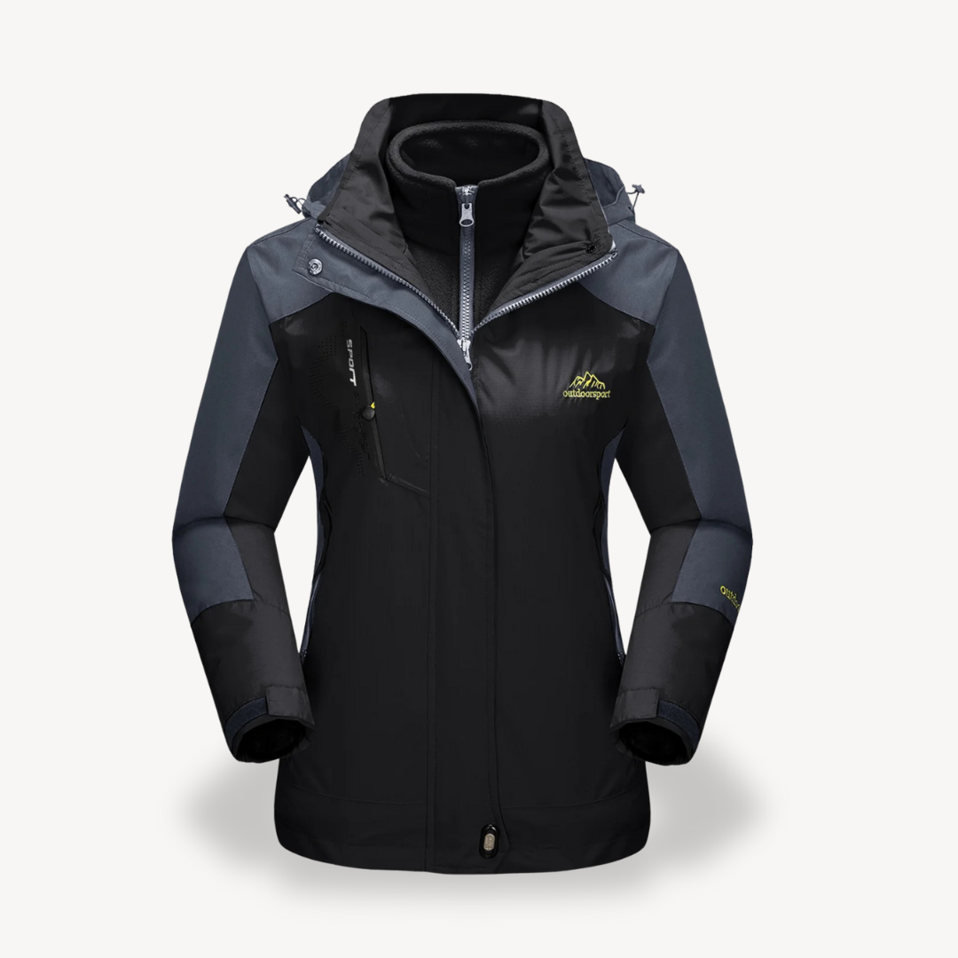 Women's 3-in-1 Waterproof Ski Jacket | Loravelle