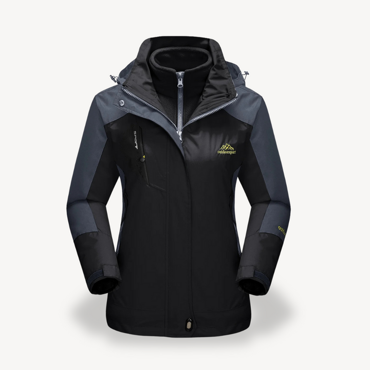 Women's 3-in-1 Waterproof Ski Jacket | Loravelle