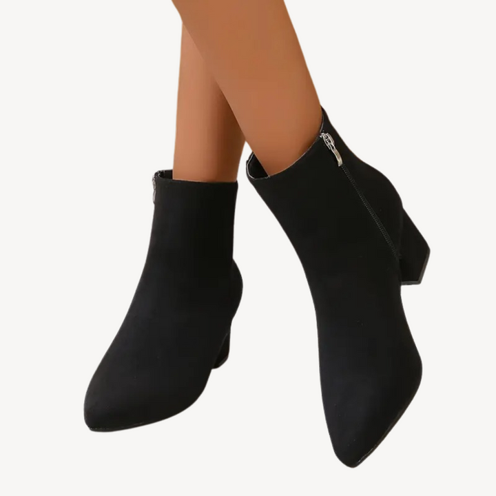 Orthopedic Pointed-Toe Ankle Boots for Women | Loravelle