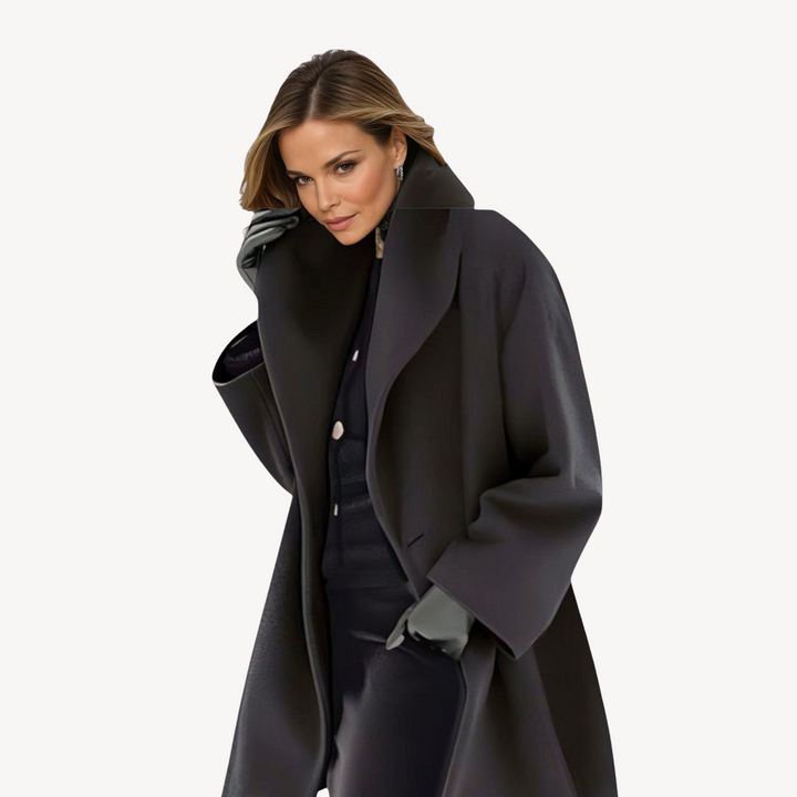 Women's Wool Blend Overcoat | Loravelle