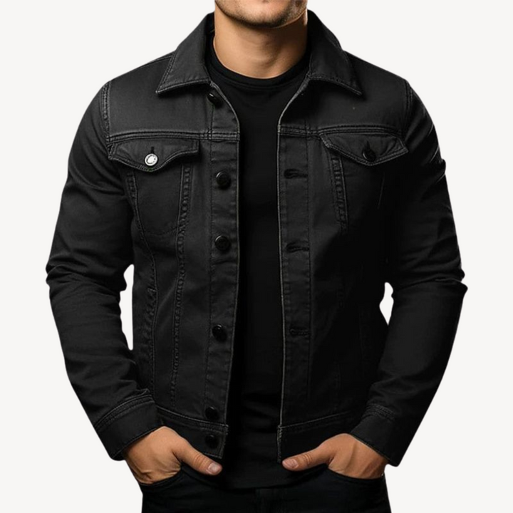 Men's Classic Denim Jacket | Loravelle