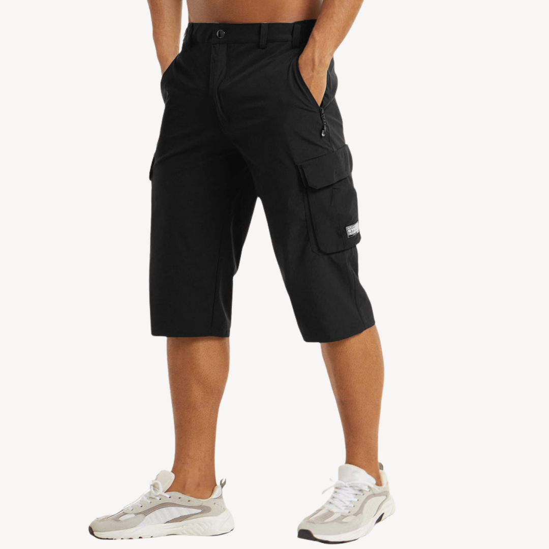 Men’s Cotton Cargo Shorts with Pockets | Loravelle