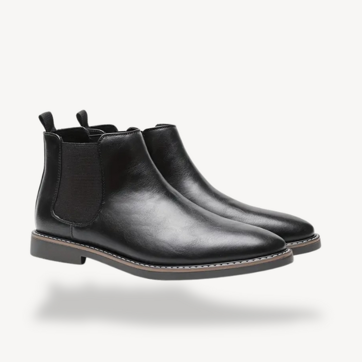 Men's Orthopedic Leather Chelsea Boots | Loravelle