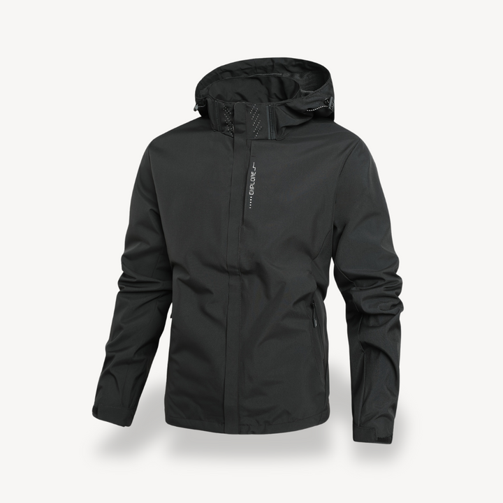 Men’s Water-Resistant Zip Hoodie | Loravelle