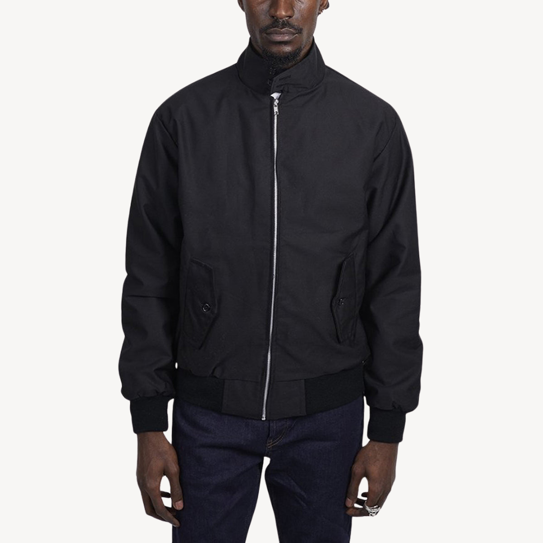 Men's Zip-Up Bomber Jacket | Loravelle