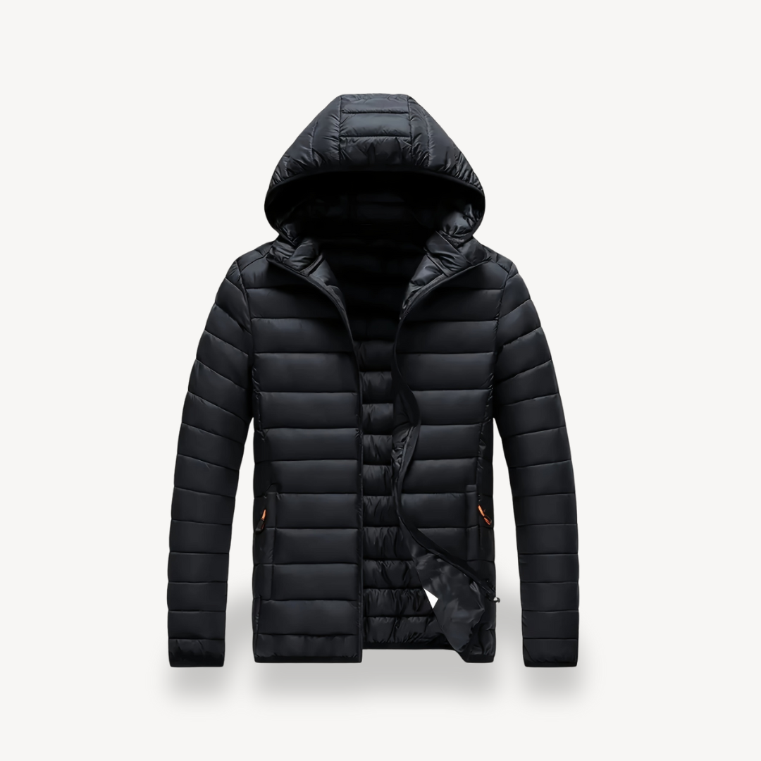 Men's Hooded Puffer Jacket | Loravelle