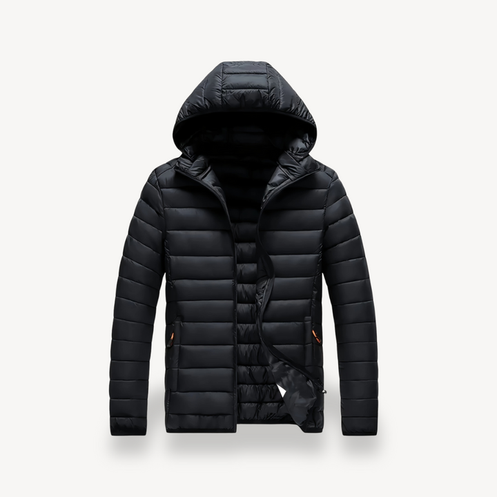 Men's Hooded Puffer Jacket | Loravelle