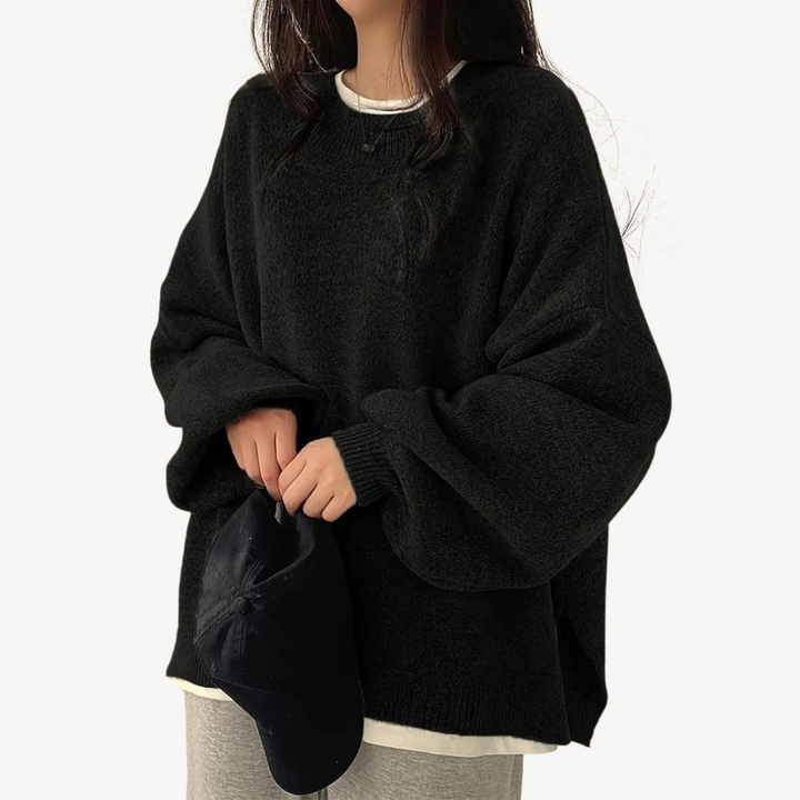 Oversized Knit Sweater | Loravelle