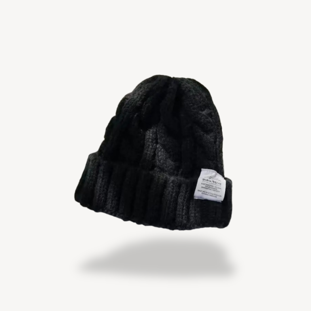 Cable Knit Beanie Hat for Women - Soft Wool Blend | Loravelle