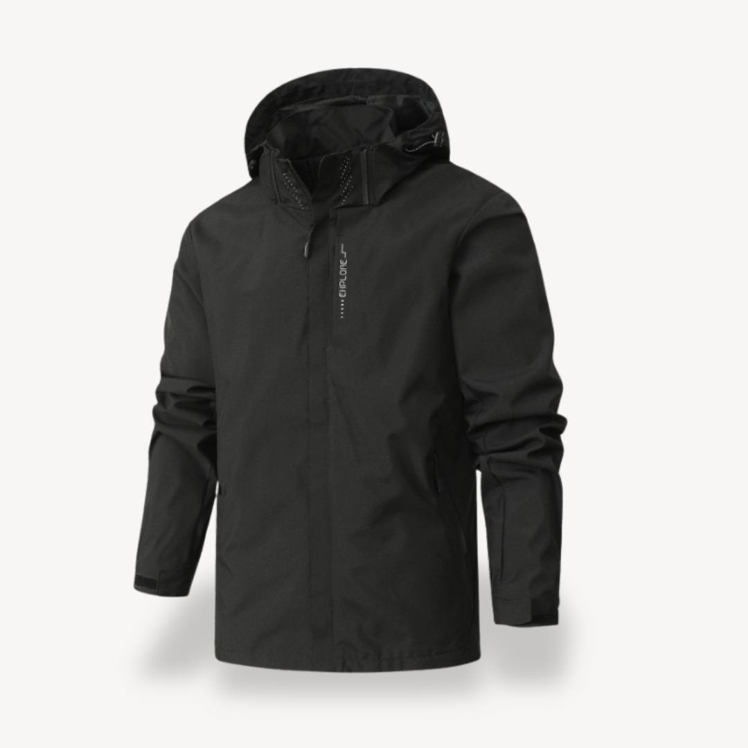 Men's Waterproof Windbreaker Hiking Jacket | Loravelle