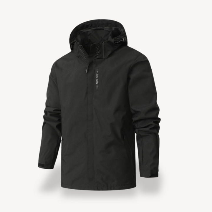 Men's Waterproof Windbreaker Hiking Jacket | Loravelle