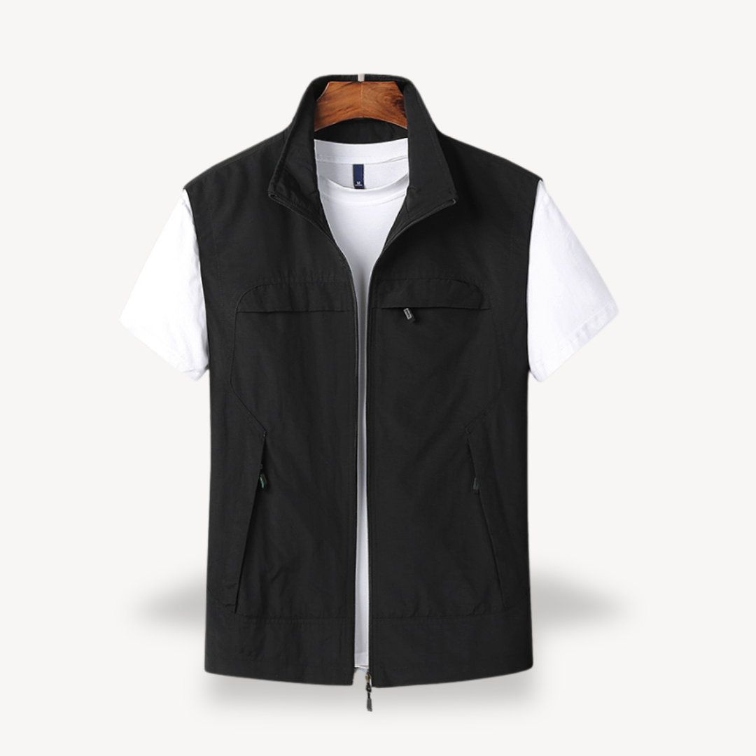 Lightweight Zip Vest for Men | Loravelle