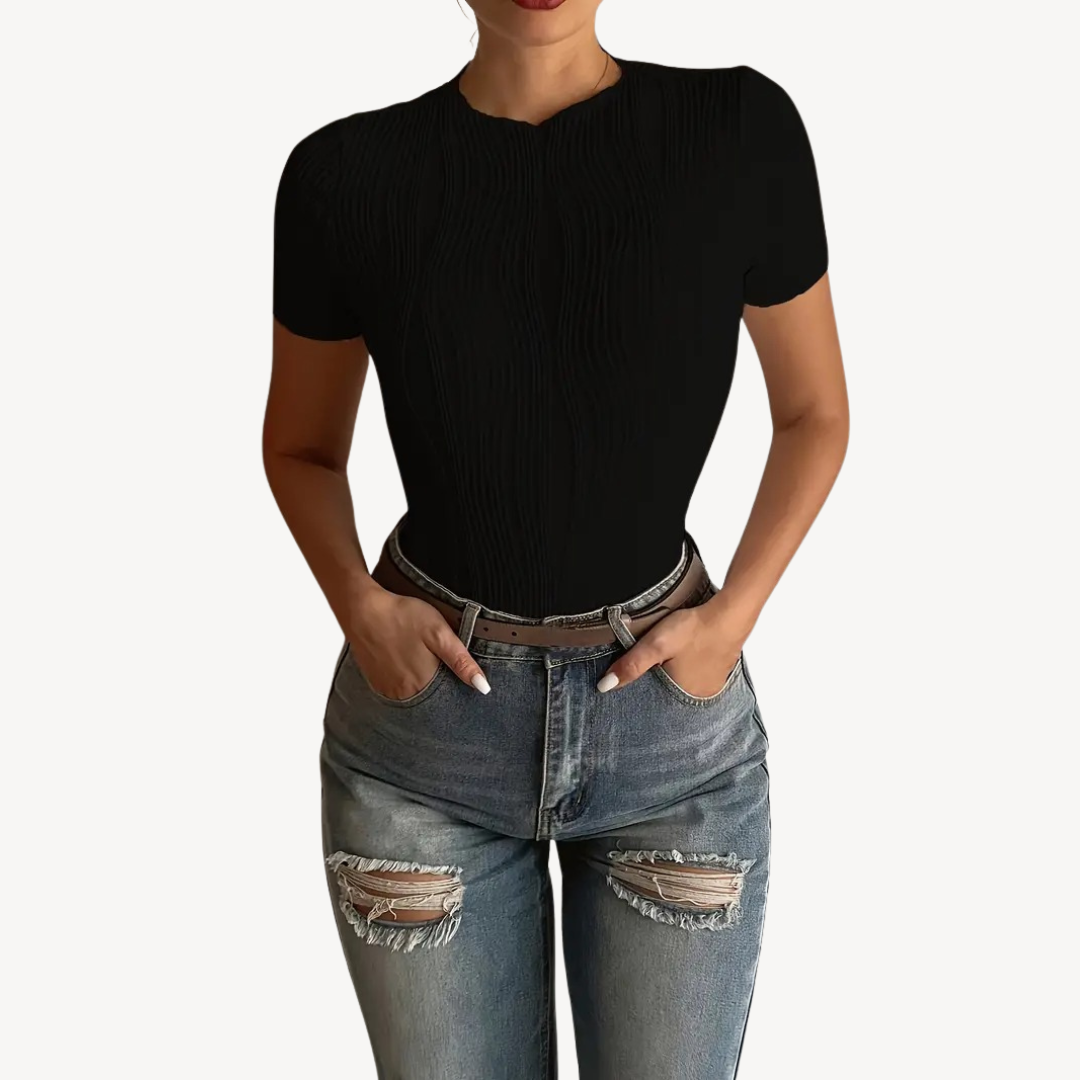 Ribbed Sculpting Top for Women | Loravelle