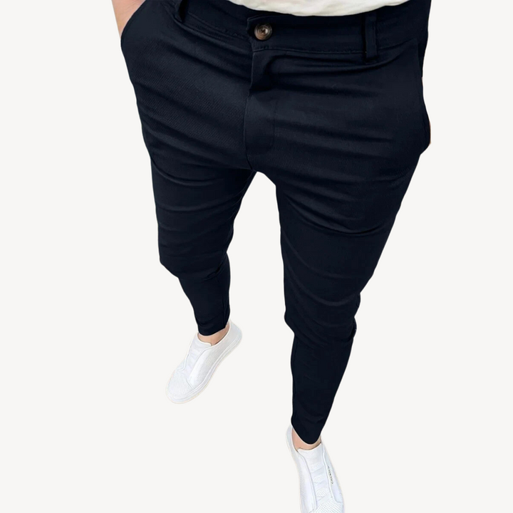 Men’s Slim Fit Stretch Dress Pants | Loravelle