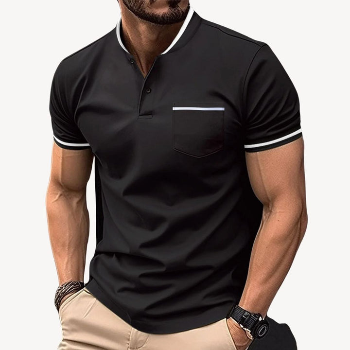 Men's Casual Henley Shirt | Loravelle