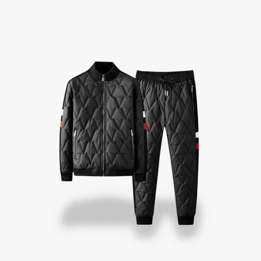 Men's Quilted Jacket and Pants Set | Loravelle