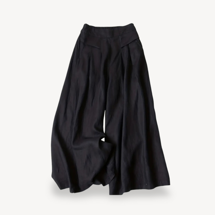 Women's Wide-Legged Linen Culottes | Loravelle
