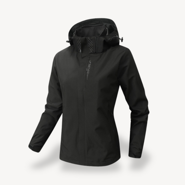 Women's Water-Resistant Windbreaker Hiking Jacket | Loravelle
