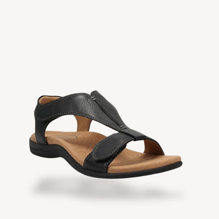 Orthopedic Women's Leather Sandals | Loravelle