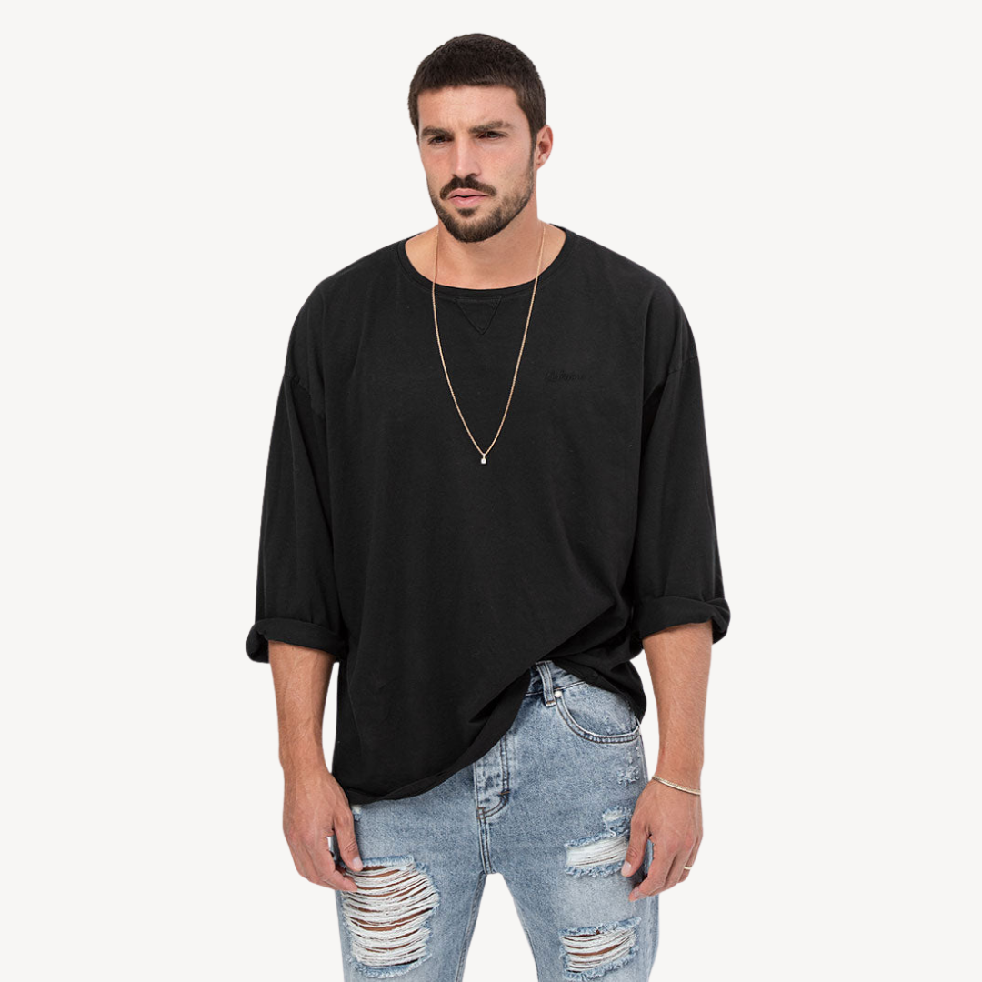 Men's Oversized Cotton T-Shirt | Loravelle
