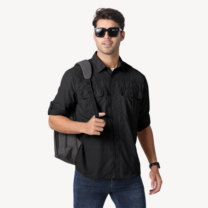 Men's Outdoor Tactical Long Sleeve Shirt | Loravelle