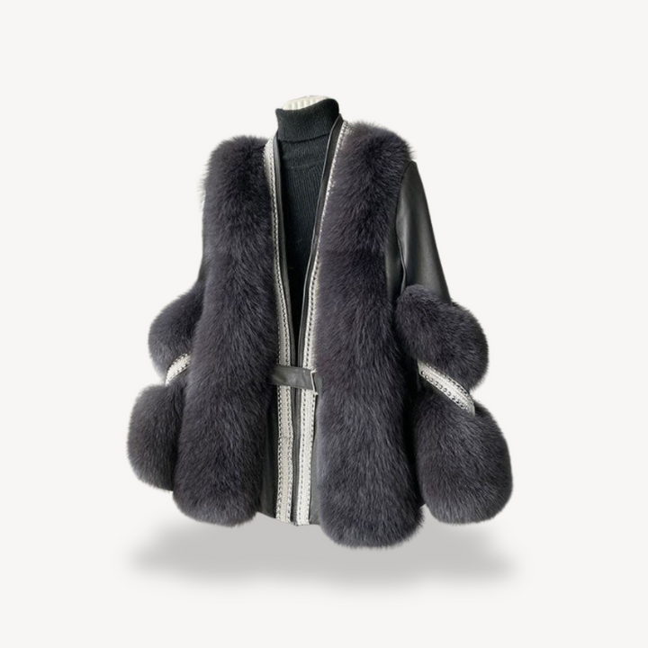 Faux Fur Long Coat for Women | Loravelle