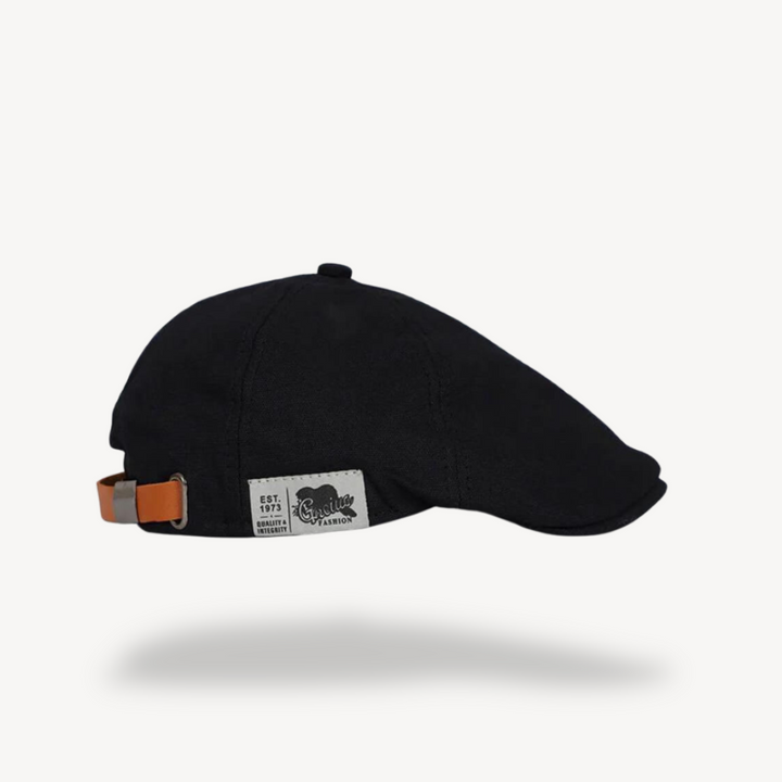 Men's Adjustable Flat Cap | Loravelle