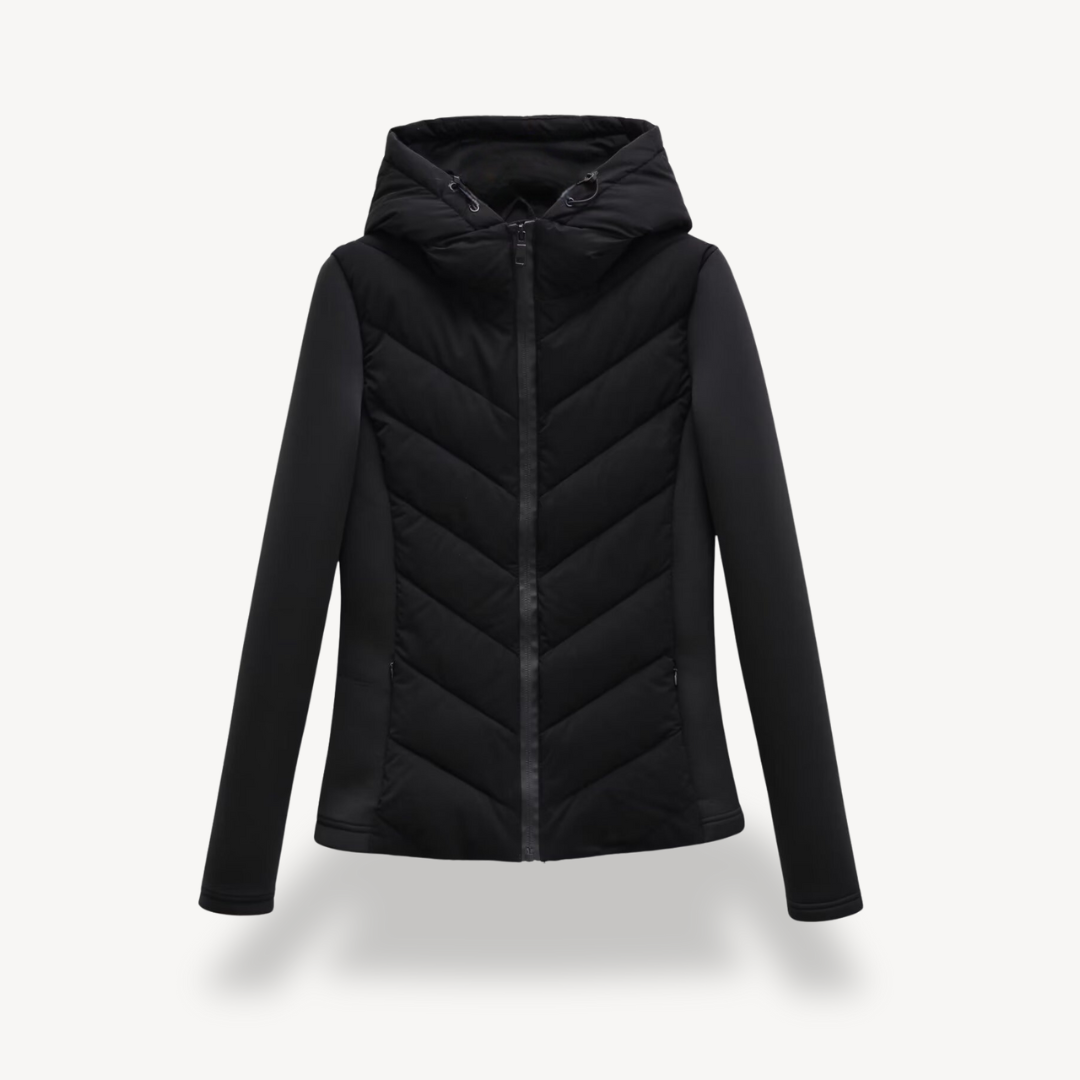 Women’s Chevron Quilted Jacket | Loravelle