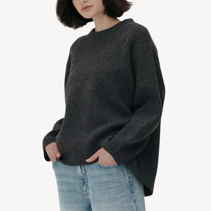 Women’s Relaxed Fit Knit Sweater | Loravelle