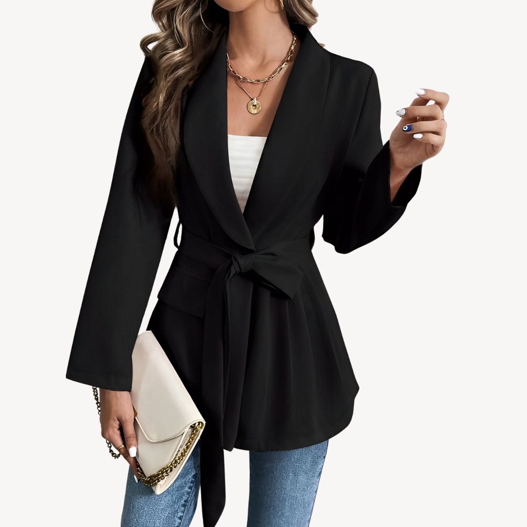 Belted Blazer for Women | Loravelle